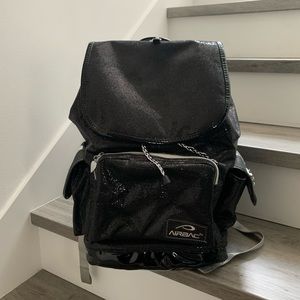 AIRBAC Sparkly Cheer Backpack (Black)